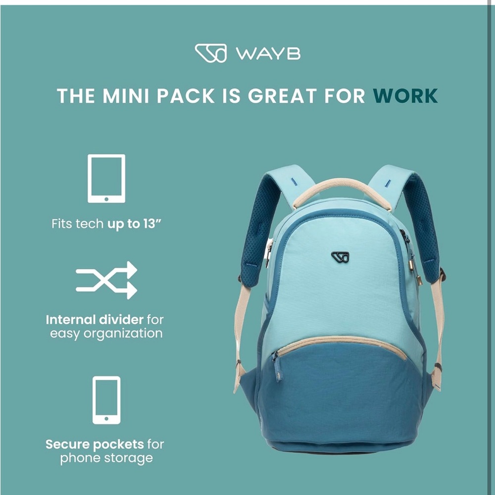 WAYB Mini Backpack - Picture 2 of 4